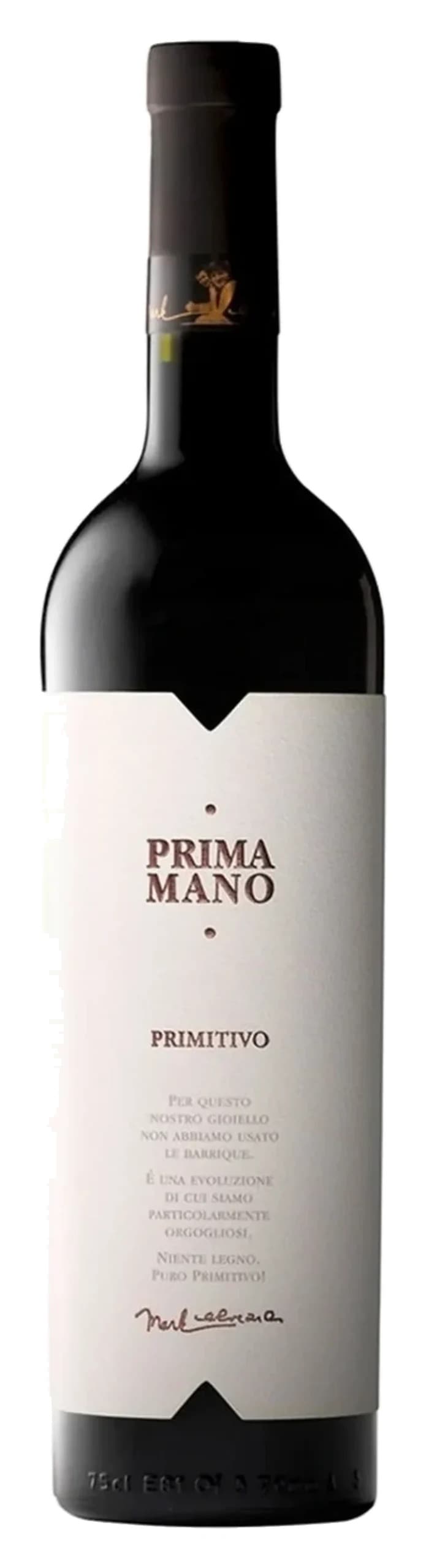 Prima Mano Primitivo, A Mano
