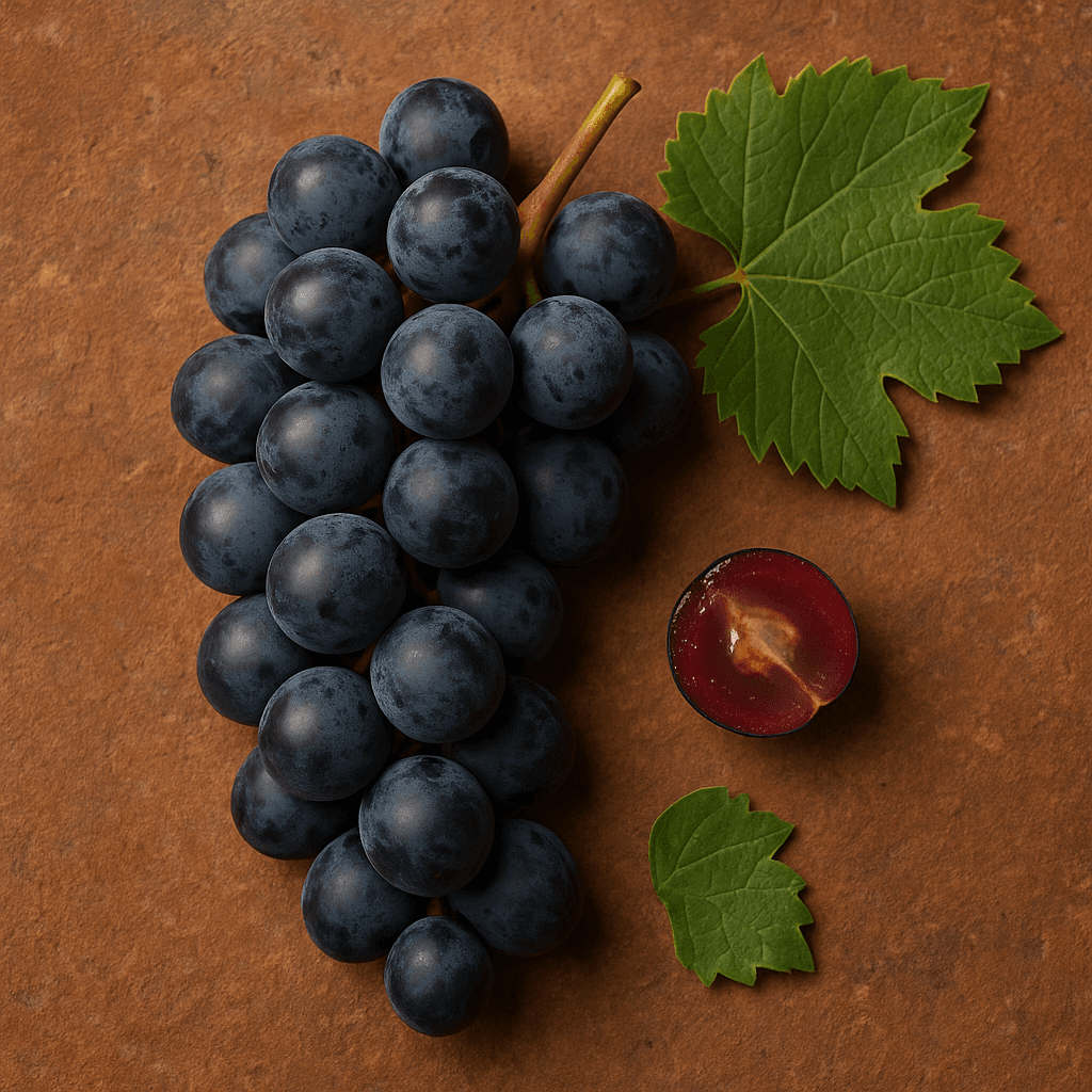 Saperavi grapes