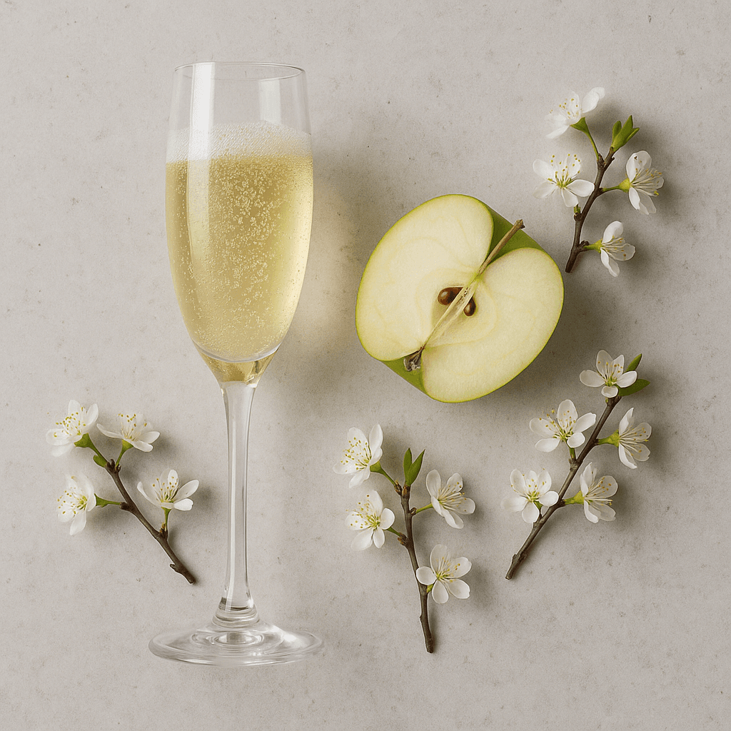 Sparkling white wine