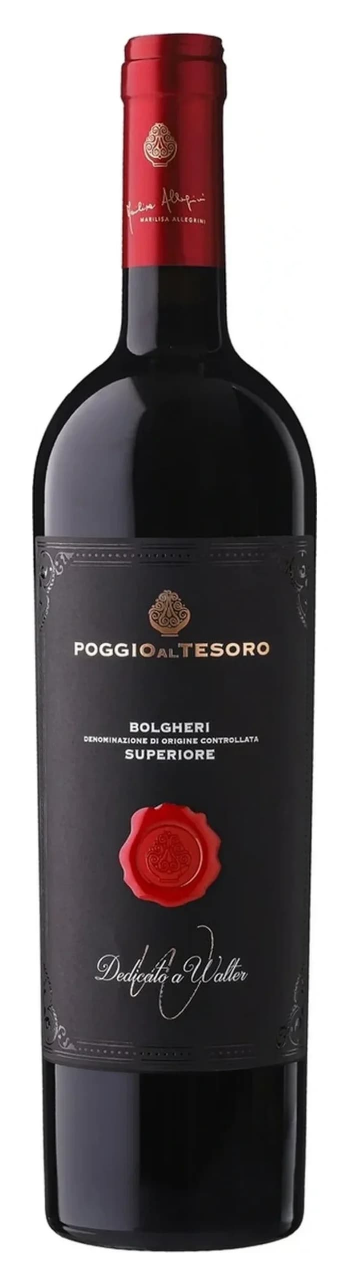 W Dedicato a Walter Cabernet Franc, Poggio al Tesoro