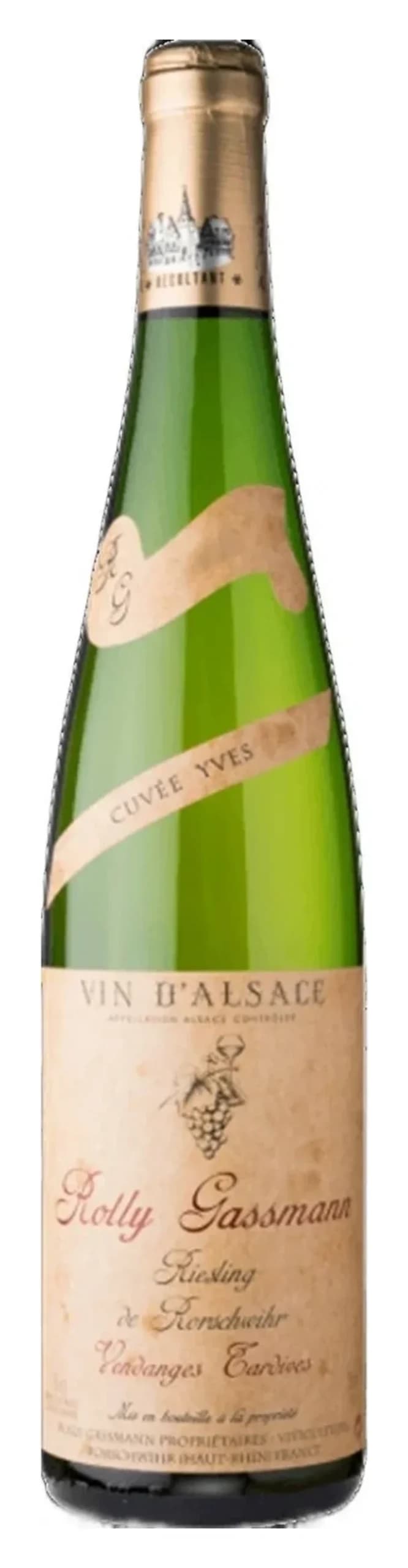 Riesling de Rorschwihr Cuvée Yves Vendanges Tardives, Domaine Rolly Gassmann