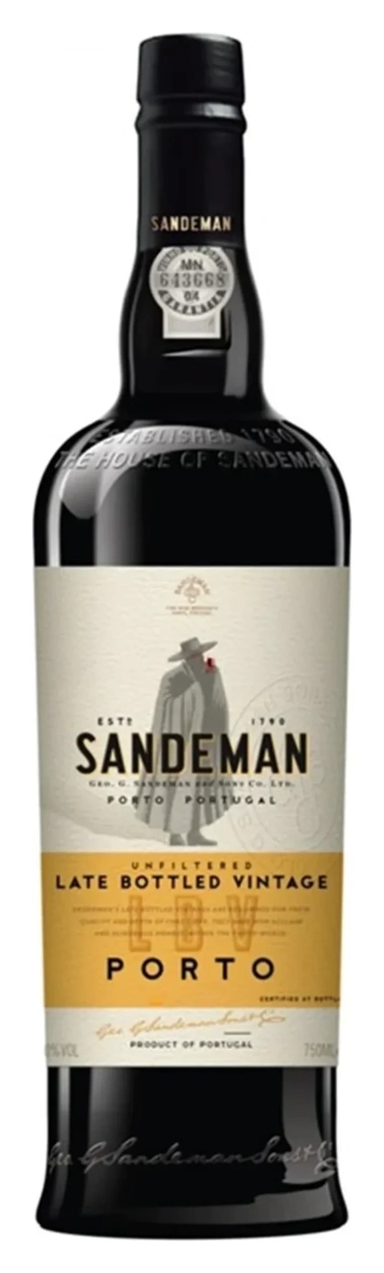 Unfiltered Late Bottled Vintage Port, Sandeman