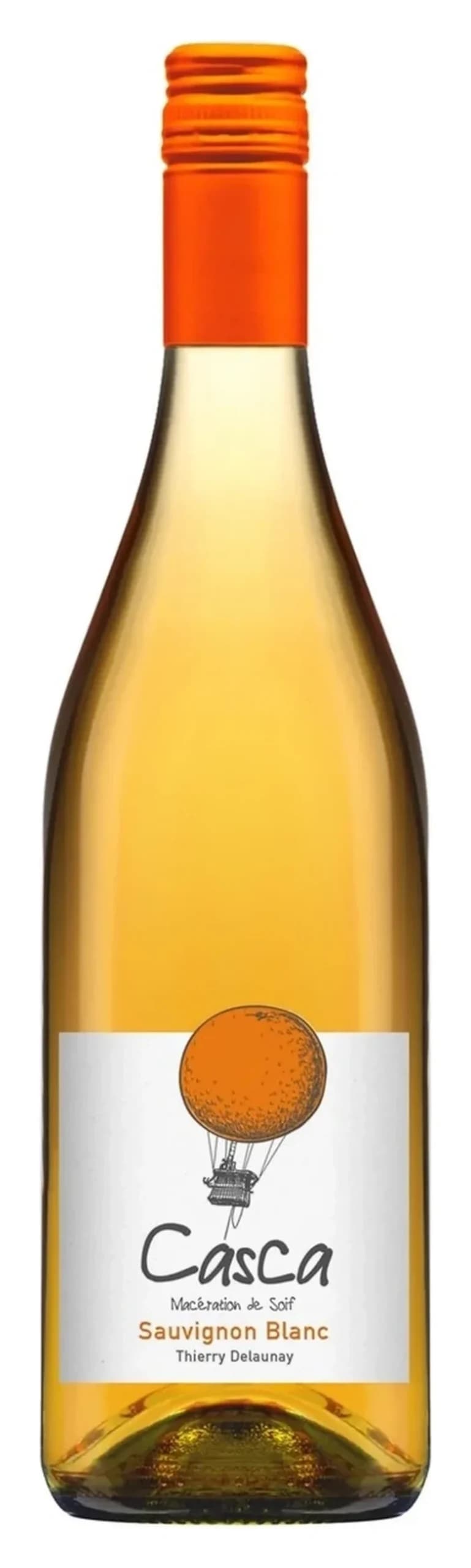 Casca Macération de Soif Sauvignon Blanc Vin Orange, Domaine Joël Delaunay