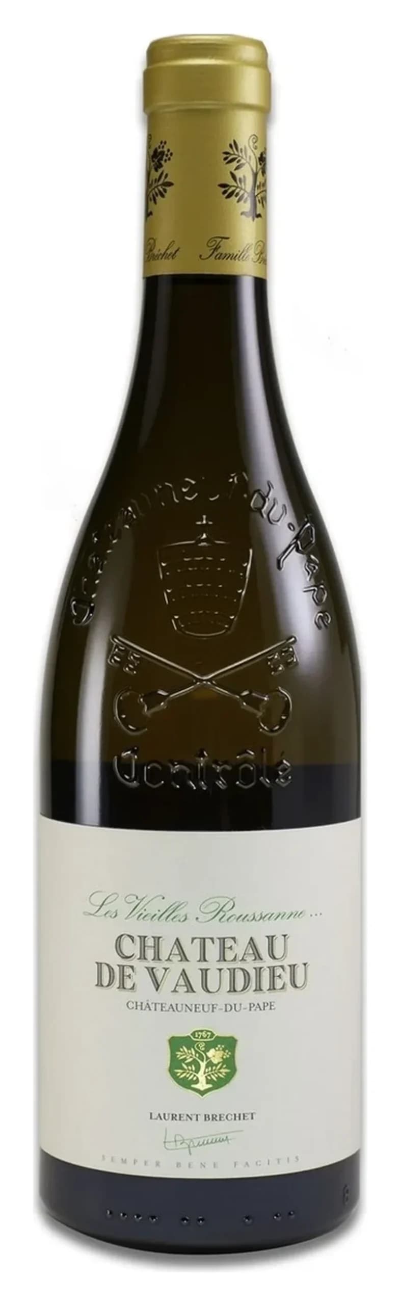 Les Vieilles Roussanne Châteauneuf-du-Pape Blanc, Château de Vaudieu