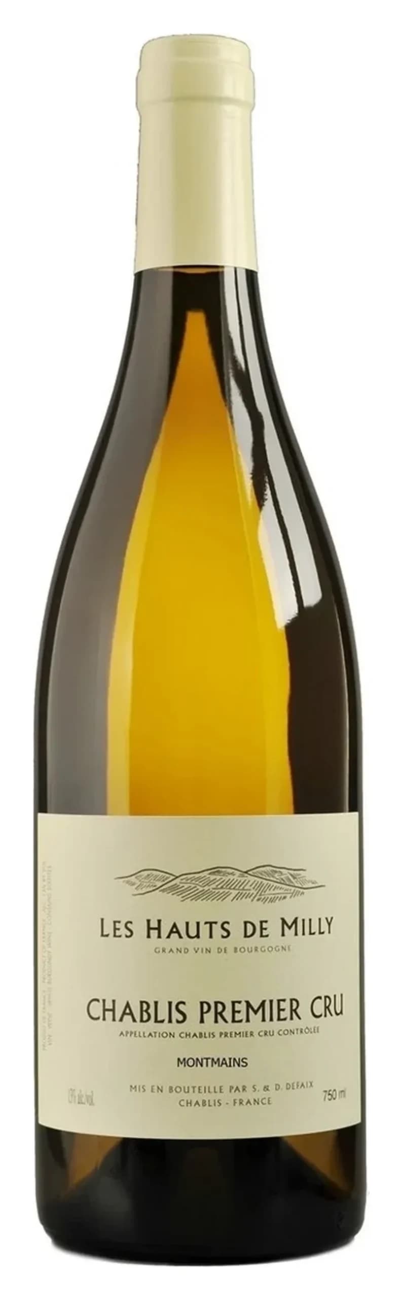 Chablis 1er Cru Montmains, Les Hauts de Milly