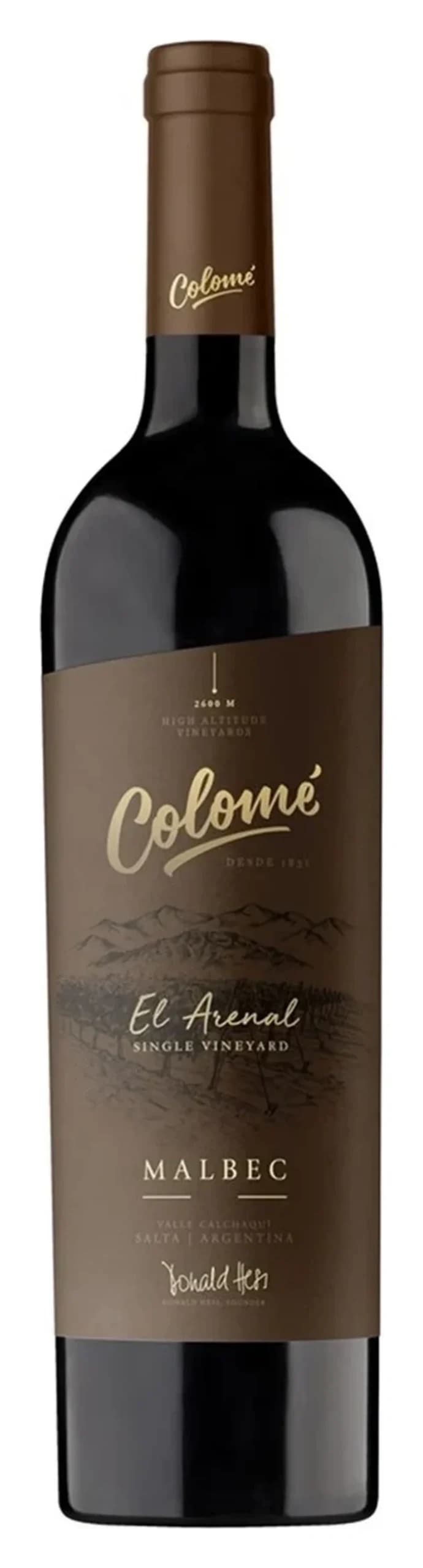 El Arenal Malbec, Bodega Colomé El Arenal