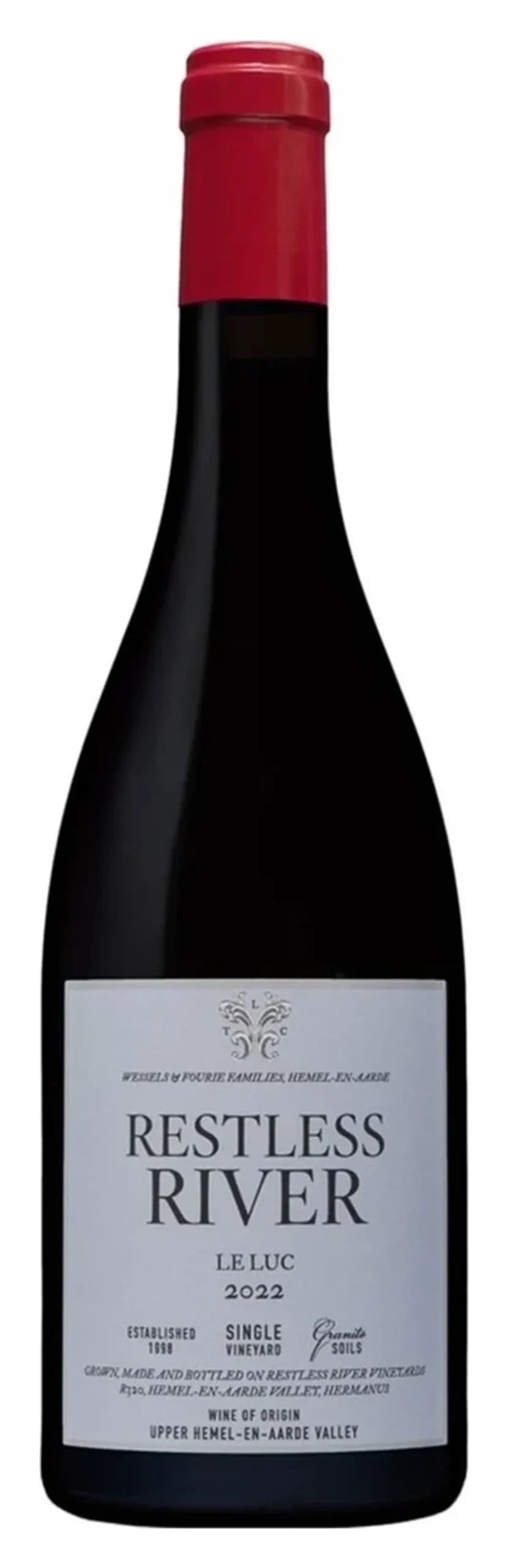 Le Luc Hemel-en-Aarde Pinot Noir, Restless River