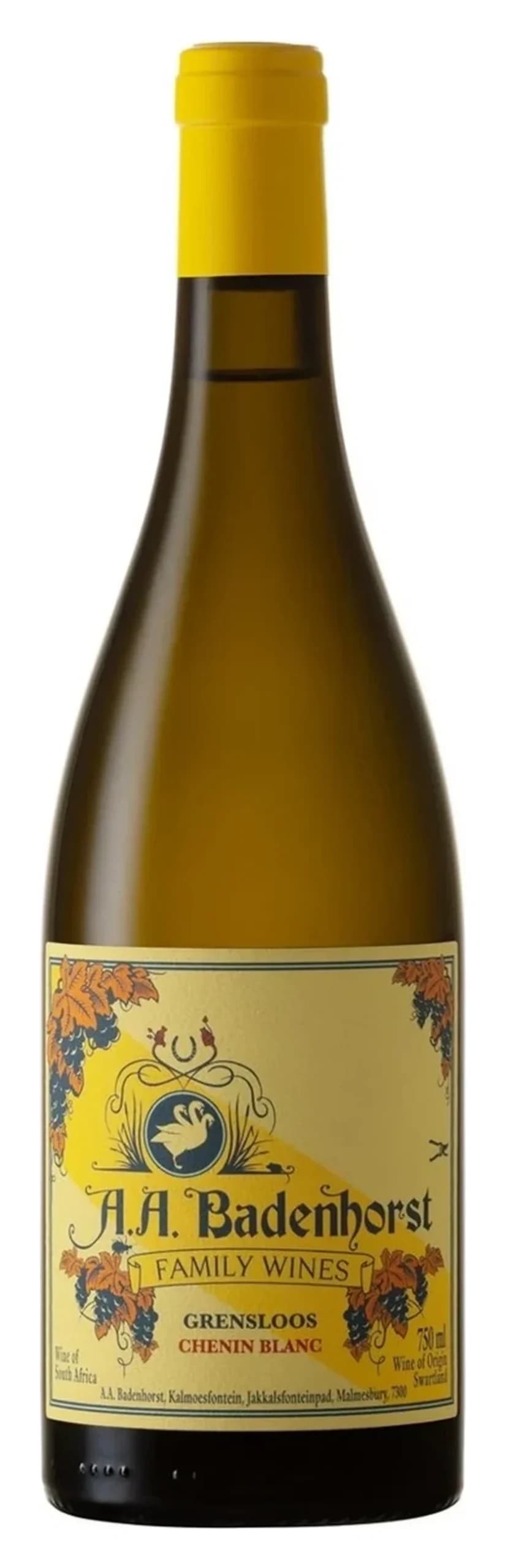 Grensloos Chenin Blanc, AA Badenhorst Family Wines