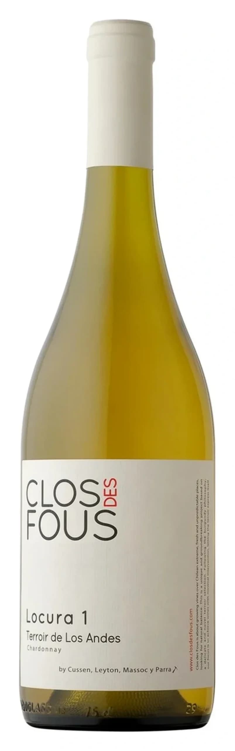 Locura 1 Malleco Valley Chardonnay, Clos des Fous