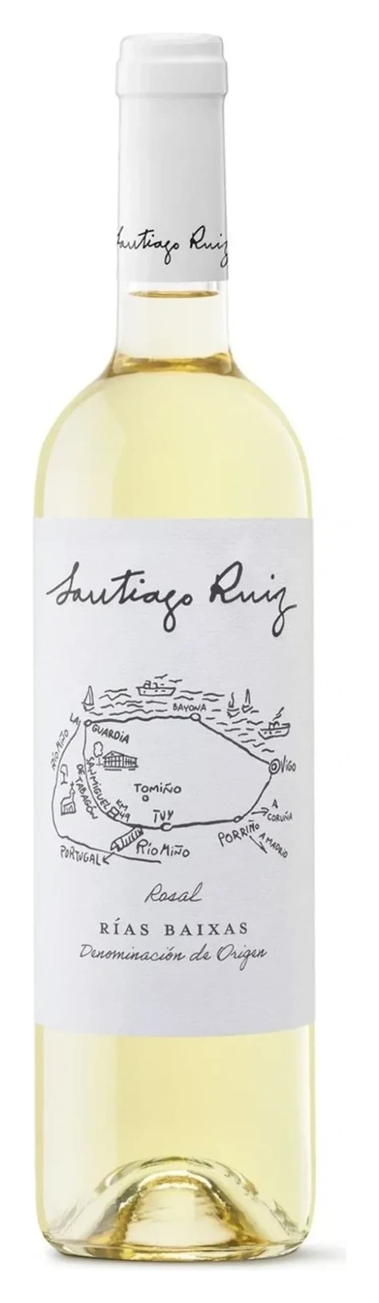 O Rosal Rías Baixas Albariño/Godello/Loureiro/Treixadura/Caíño Blanco, Santiago Ruiz