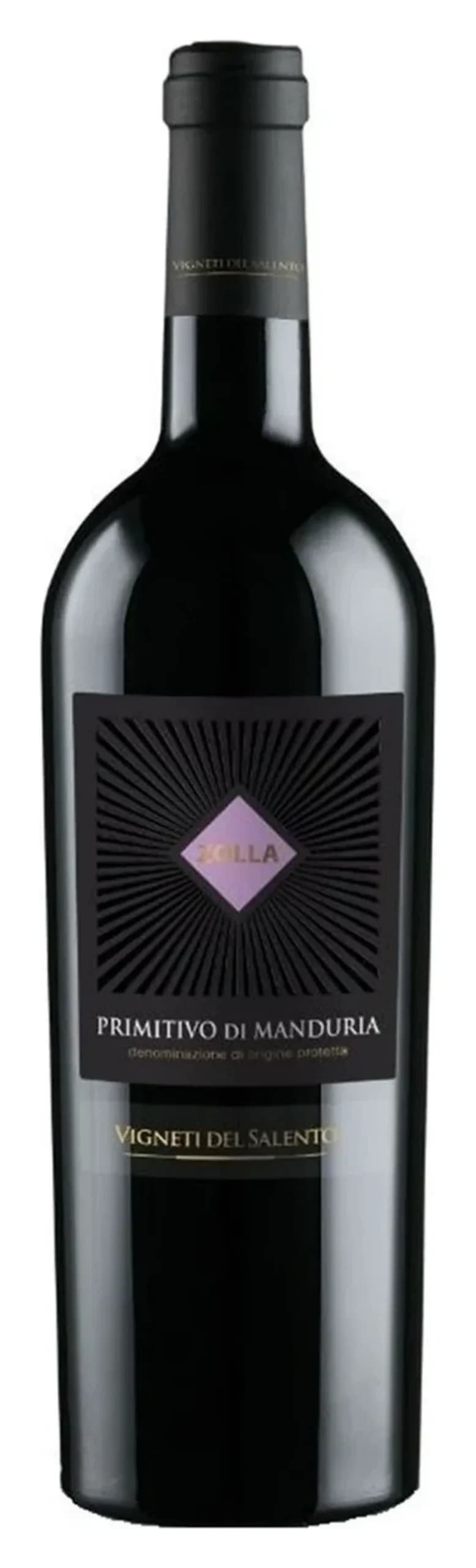 Zolla Primitivo di Manduria, Vigneti del Salento