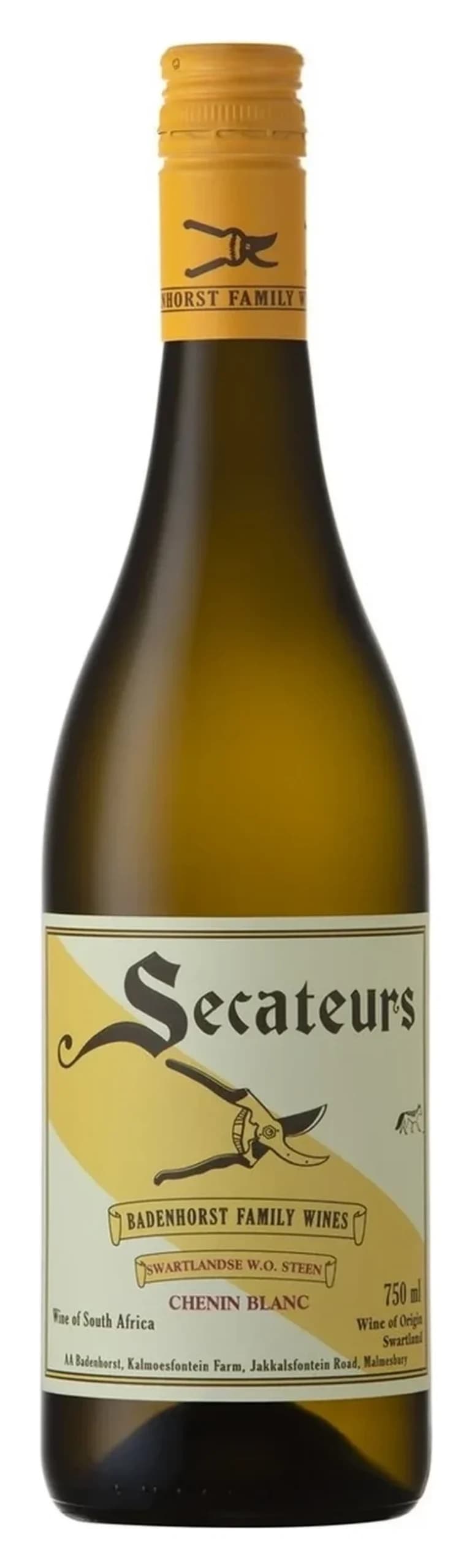 Secateurs Chenin Blanc, AA Badenhorst Family Wines