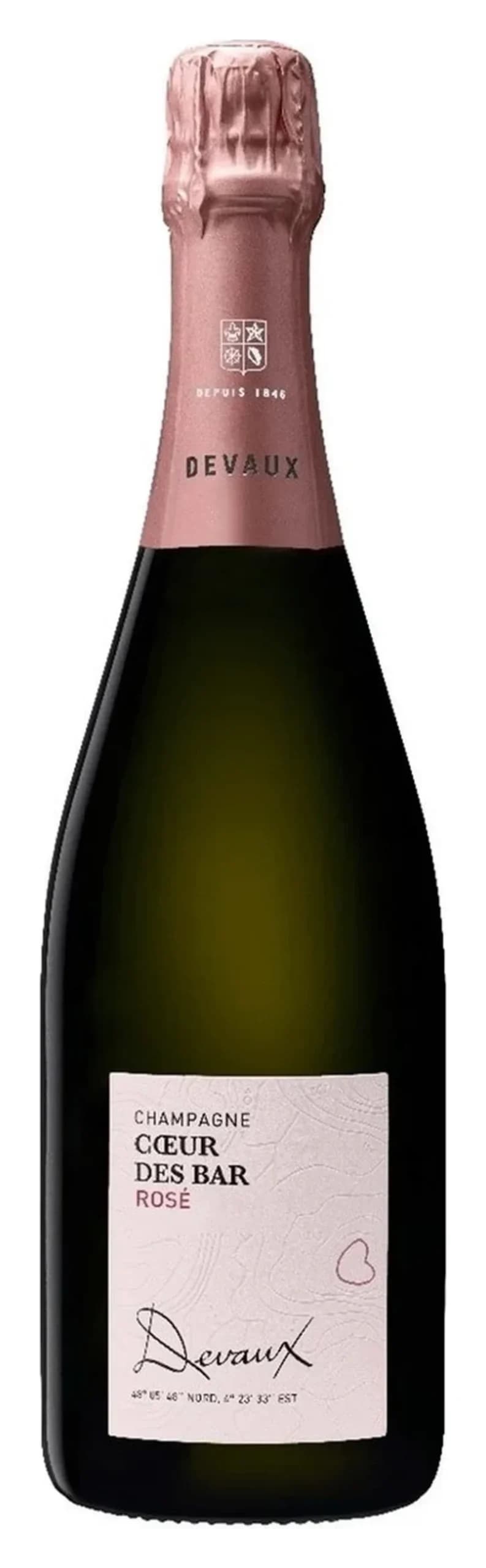 Champagne Coeur des Bar Rosé, Devaux