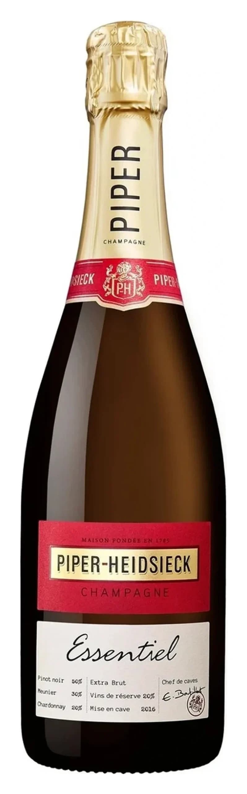 Champagne Essentiel Extra Brut, Piper-Heidsieck