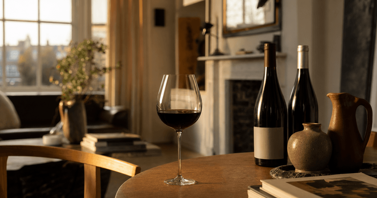 Two glasses of Rioja side by side, one brick-edged and pale from long American oak ageing, one darker and denser in the modern style